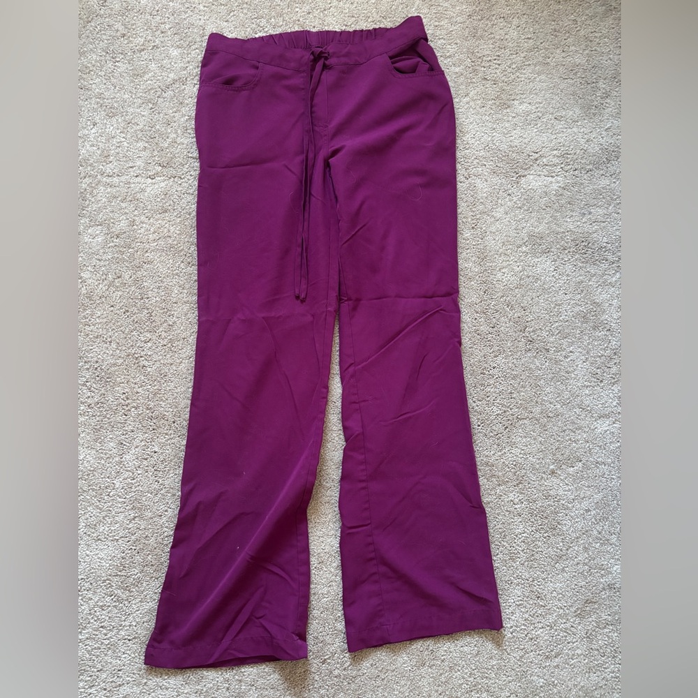 Grey’s Anatomy Burgundy/maroon scrub pants
